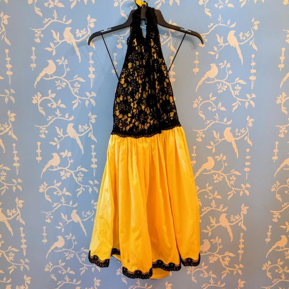 Vintage Backless Cocktail Dress